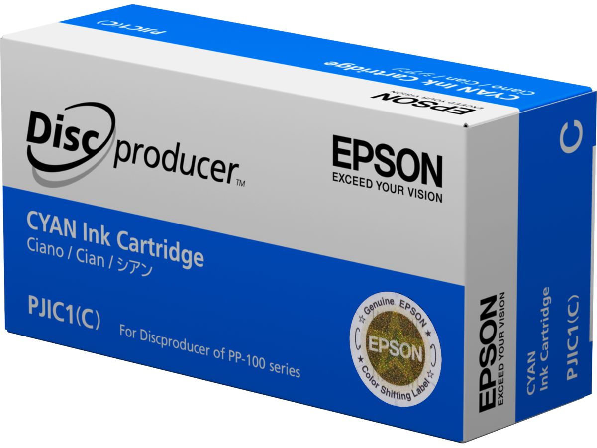 EPSON Tintenpatrone PJIC1 cyan C13S020688 Discproducer PP-100 (8715946716084)