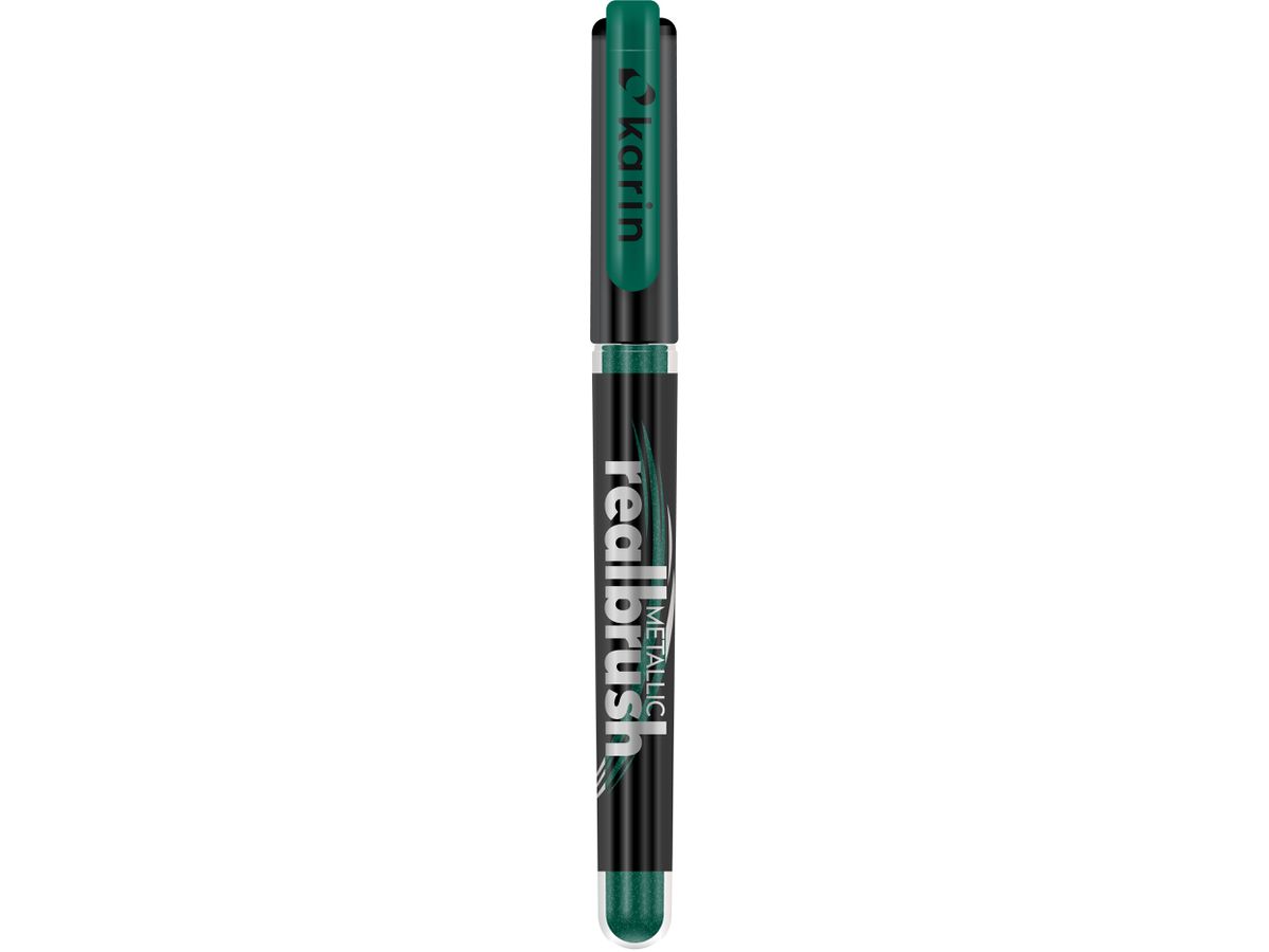 KARIN Real Brush 0.4mm 32Z8535 Metallic, verde (5904446031459)