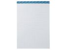 BÜROLINE Bloc bureau blanc A4 543192 quadrillé,5mm, 65g 100 flls. (7612532000453)