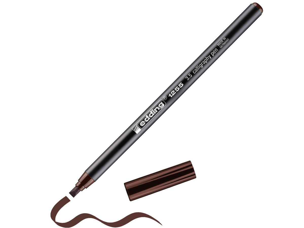 EDDING Calligraphy 1255 3,5mm 1255-18-3.5 dunkelbraun (4004764926442)