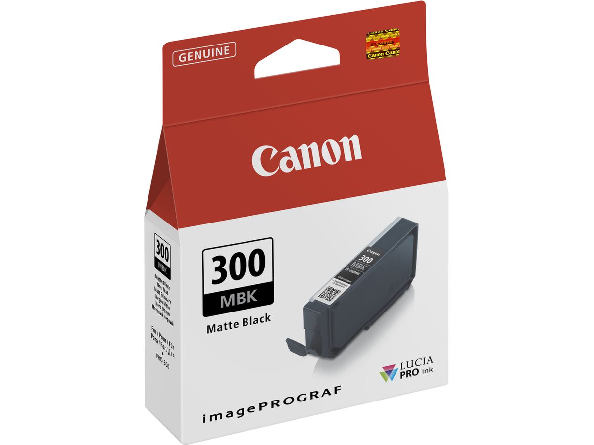 CANON Cartouche d'encre matte noir PFI-300MBK iPF PRO-300 14.4ml (4549292158656)