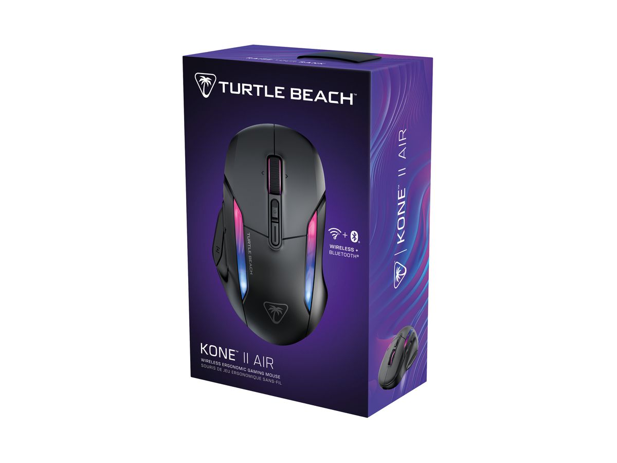 TURTLE BEACH Kone II Air Gaming Mouse TBM-1104-05 Wireless, Black (0731855711048)