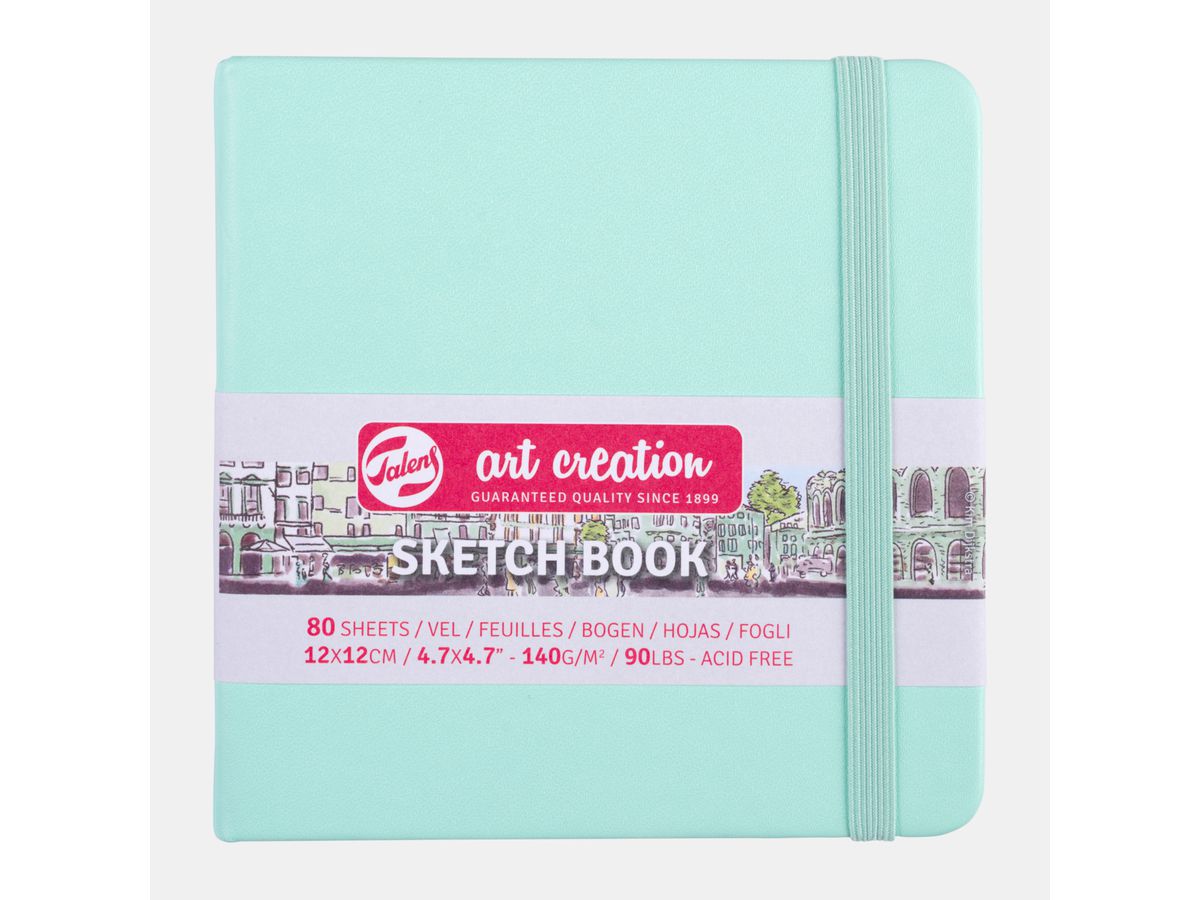 TALENS Sketchbook 13x21cm 9314034M fresh mint 80 fogli (8712079466961)
