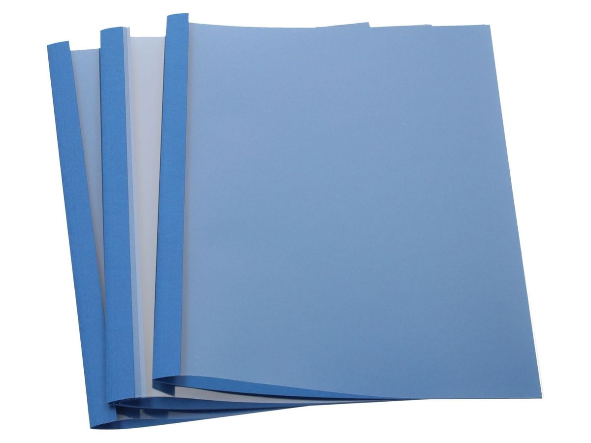 FELLOWES Thermobinderücken 200g 1.5mm 53171 blau 100 Stück (0077511531712)