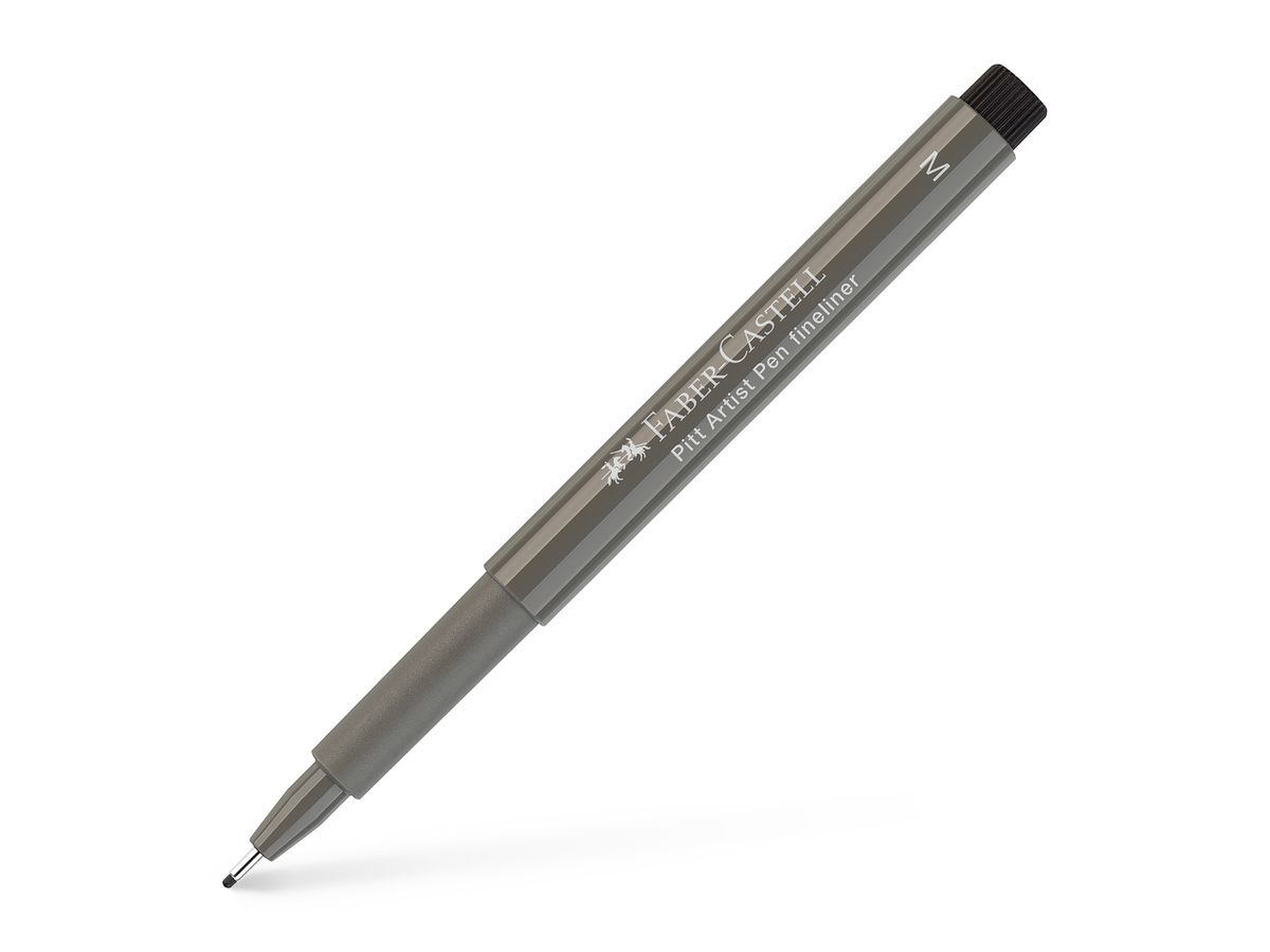 FABER-CASTELL Artist Pen Fineliner 0.7mm 167373 warmgrau (4005401673736)