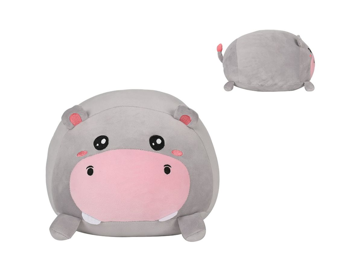 I-TOTAL Kissen 33x28cm XL2208X Hippo (8059037079819)