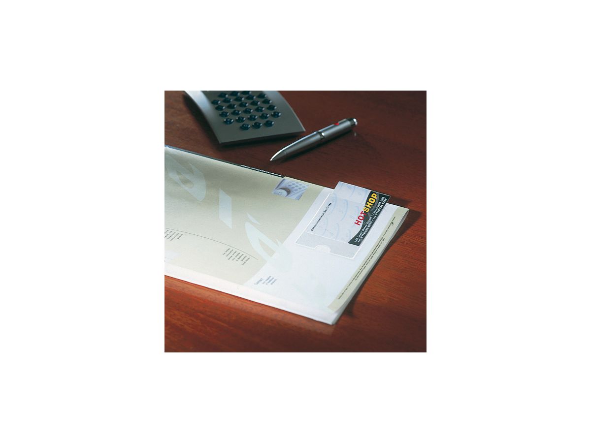 3L Visitenkartentaschen 60x95mm 510109 PP, selbstklebend 100 Stück (5701193013802)