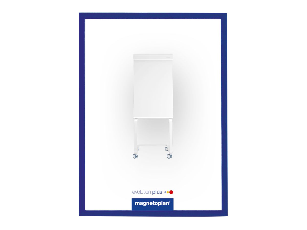MAGNETOPLAN Cadre aimant magnetofix A4 1130303 bleu 5 pcs. (4013695013657)