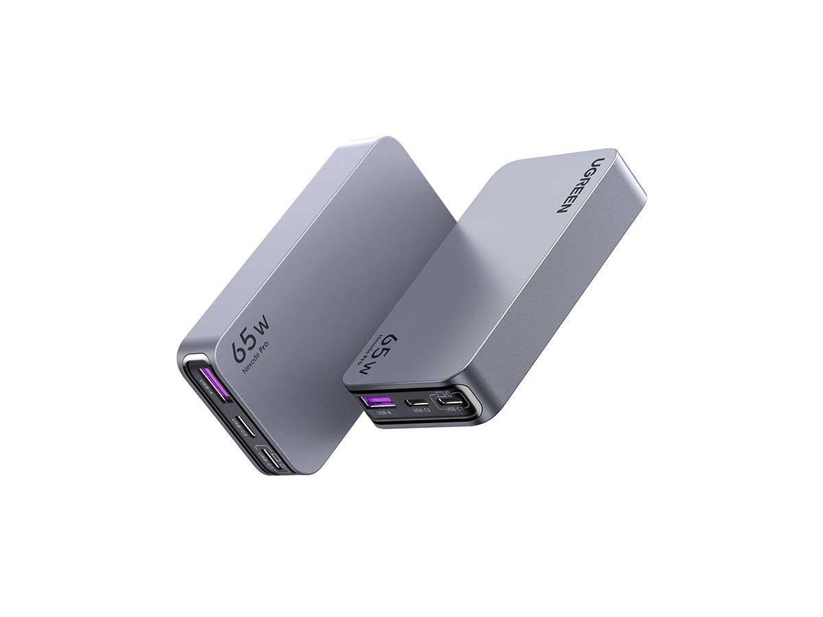UGREEN USB Travelcharger Nexode Pro 25356 65W, 3-Port,PD,GaN (6941876223565)