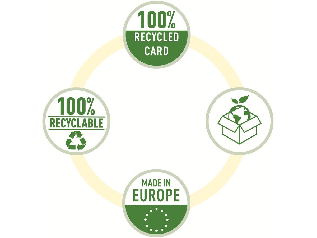 ESSELTE Aufbewahrungsboxen Home M 628284 365x265x100mm, weiss 3 Stk (4049793072296)