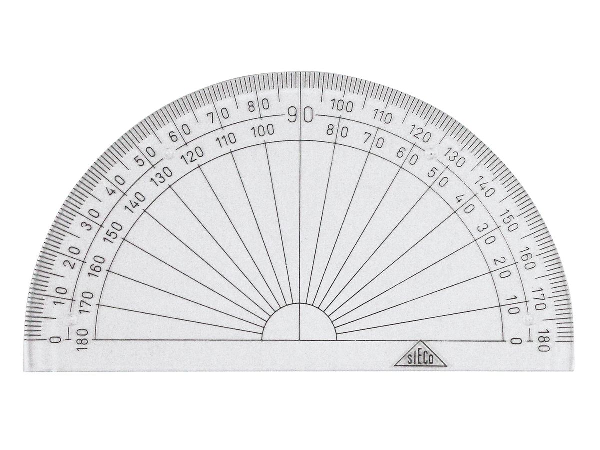 SIECO Transporteur 10cm 444010 trasparente (4004627361021)
