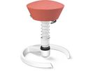 AERIS Sgabello Swopper 101STWHWHCP3 rosa/bianco, con piedi (4250200423123)