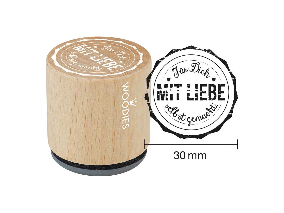 COLOP Woodies Display Handmade 151334 25 timbri, 5 tamponi (8712938069180)