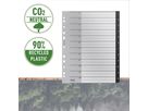 LEITZ Registro PP Recycle A4+ 1209-00-00 nero 1-12 (4002432127108)