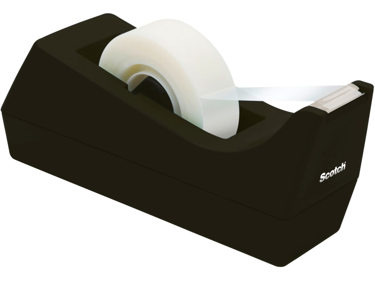 SCOTCH Tischdispenser schwarz C-38+3 3 Rollen Magic 19mmx8.89m (3134375301251)