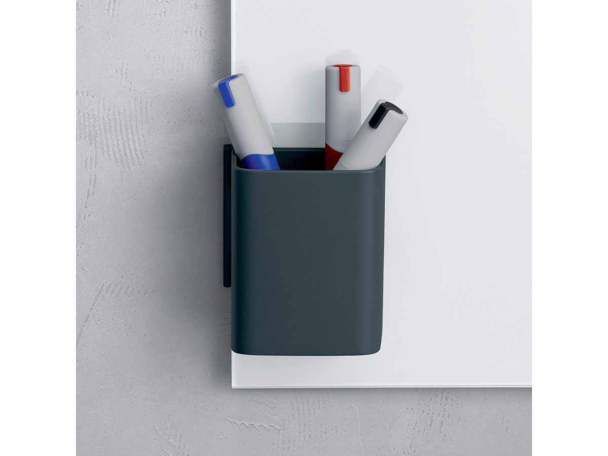 SIGEL Stifteköcher S anthr GL801 75x94x51mm (4004360821622)