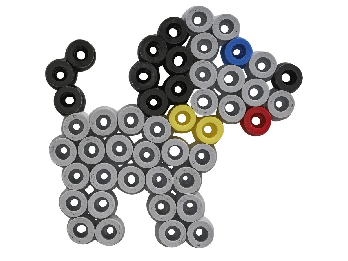 HAMA Perline da stirare Maxi 8806 3000 Perline e 4 Basi (0028178088064)