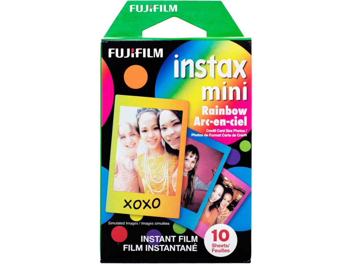 FUJI Rainbow 51162486 Instax Mini 10 Blatt (4547410225754)