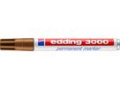 EDDING Permanent Marker 3000 1,5-3mm 3000-13 ocker (4004764008087)