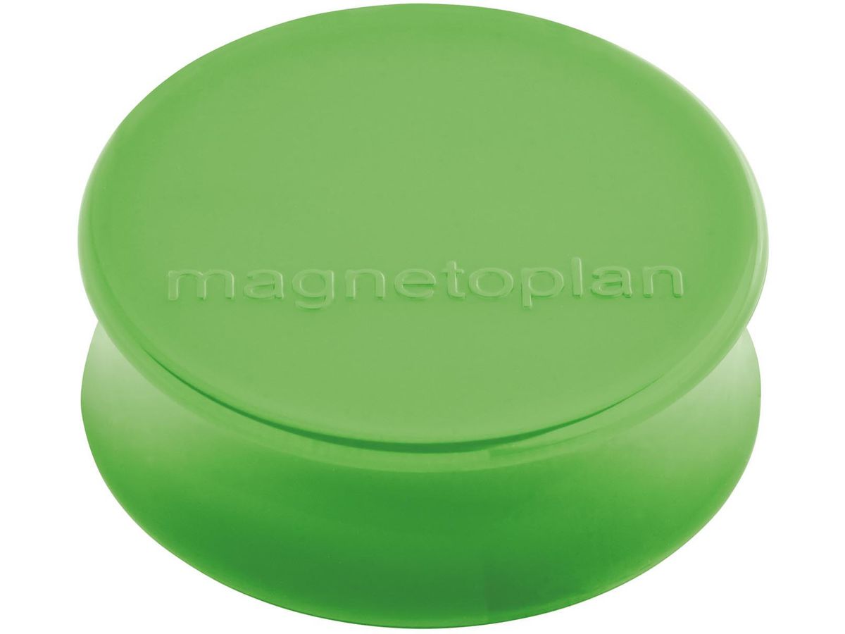 MAGNETOPLAN Magnet Ergo Large 10Stk. 16650105 maigrün 34x17.5mm (4013695045092)