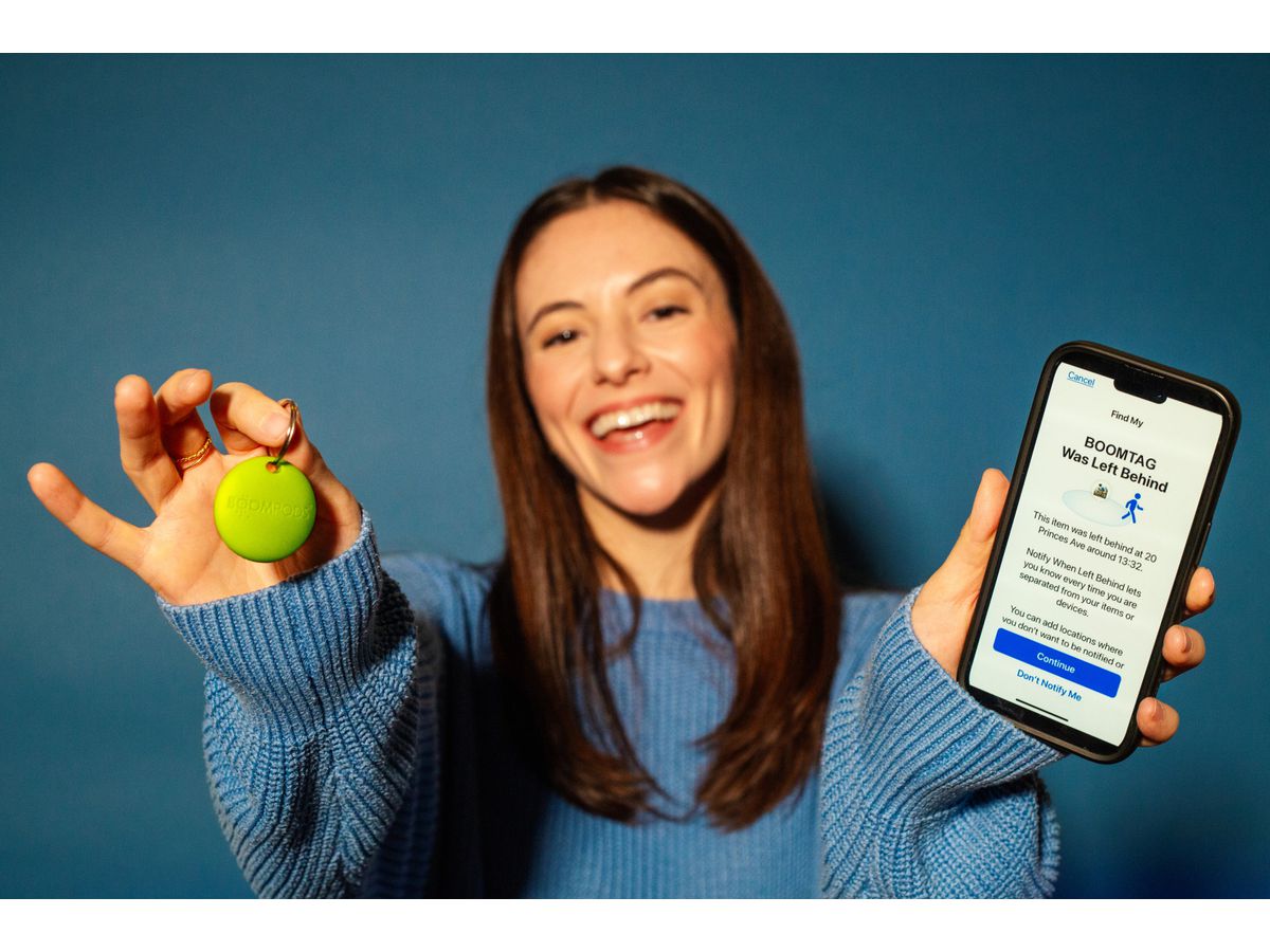 BOOMPODS Boomtag Smart Tracker TAGLIM lime green (5060746170080)