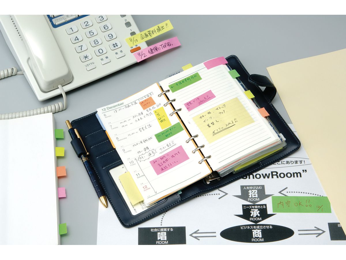 NT Memoc Roll Tape NORK-25CH-6B rose/lime 25mmx10m (4903076006159)