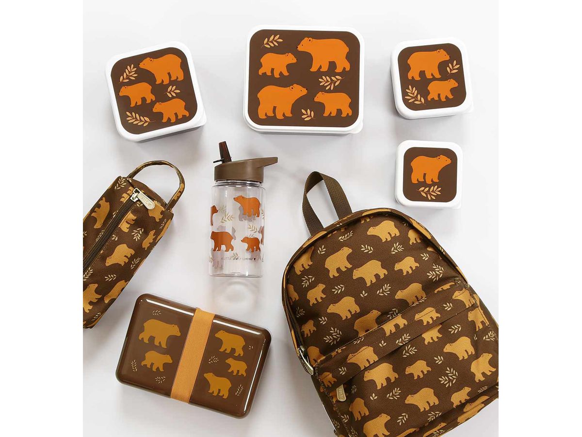 ALLC Lunch & Snackbox Set SBSEBE43 Bears (8719715001937)