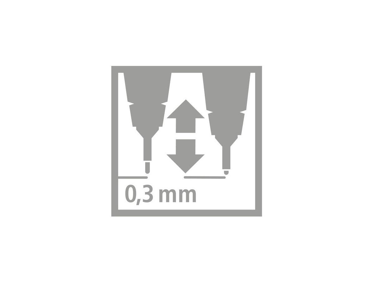 STABILO Feinschreiber sensor 0,3mm(F) 189/56 pink (4006381491860)