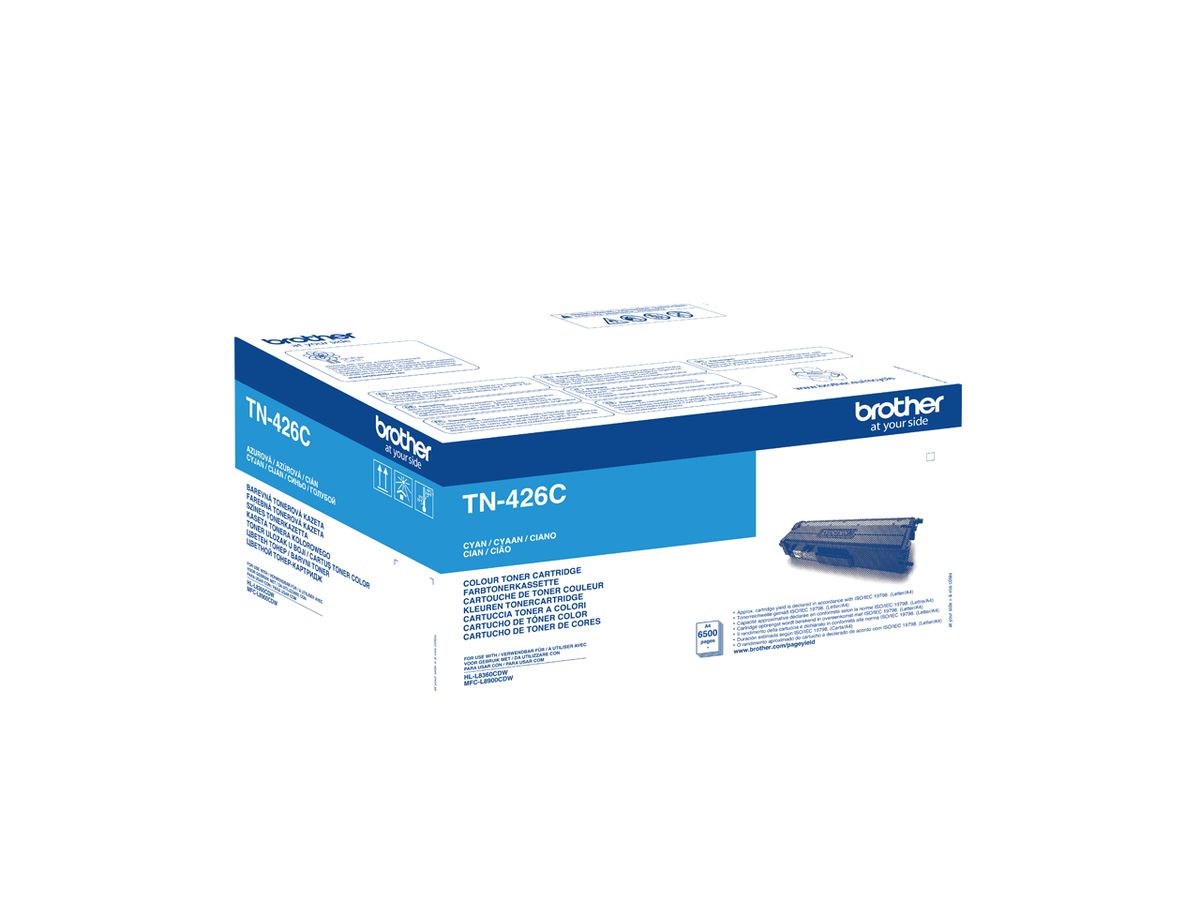 BROTHER Toner Super HY cyan TN-426C HL-L8360CDW 6500 Seiten (4977766771757)