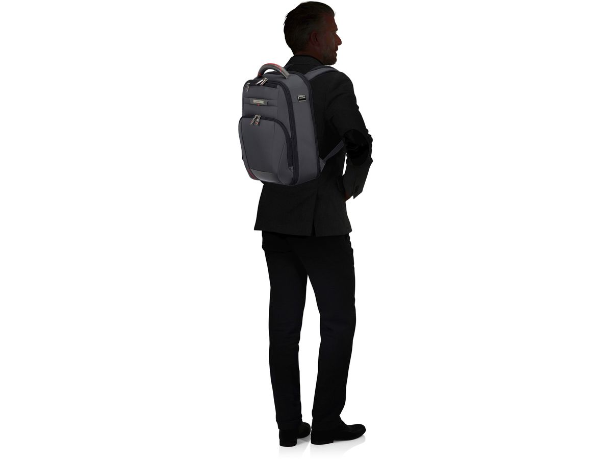 SAMSONITE Notebook Rucksack Pro DLX 5 409966 14.1, schwarz (5414847851520)