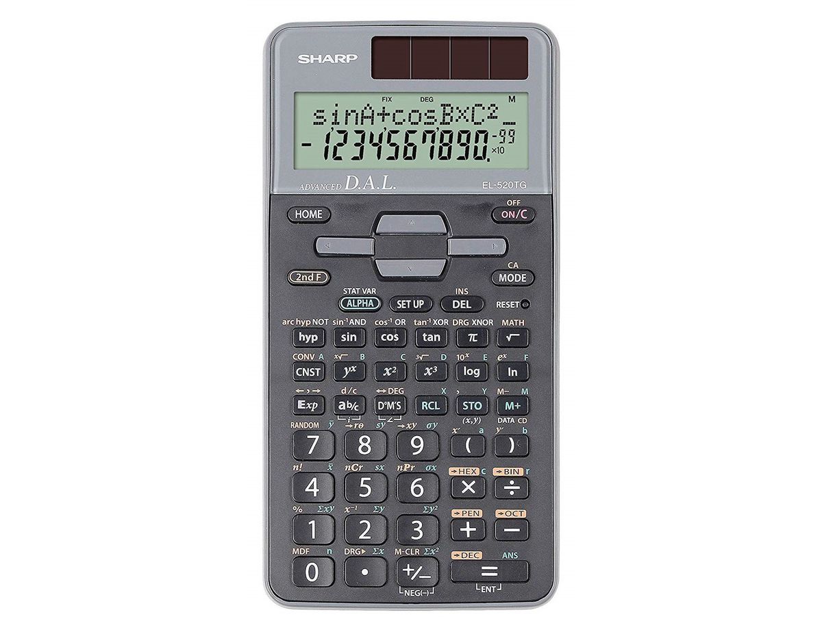 SHARP Rechner wissenschaftlich 520TGGY (4974019917122)