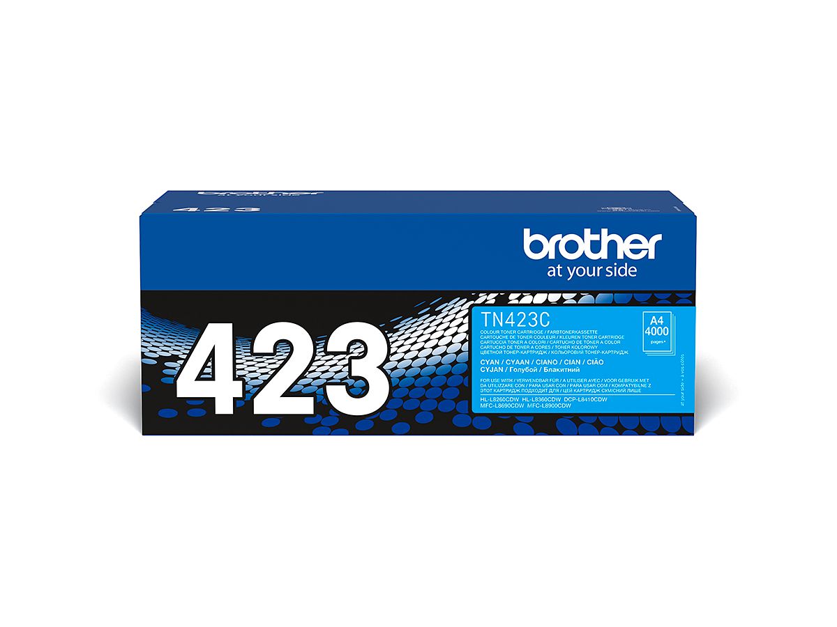 BROTHER Toner HY cyan TN-423C HL-L8260CDW 4000 Seiten (4977766771672)