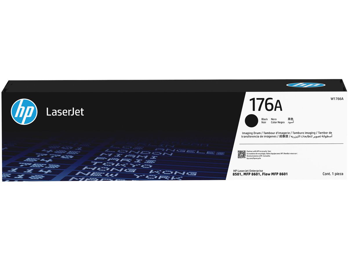 HP Imaging Drum 176A schwarz W1766A LJ Ent.8501/MFP8601 600'000 S. (0198122169726)