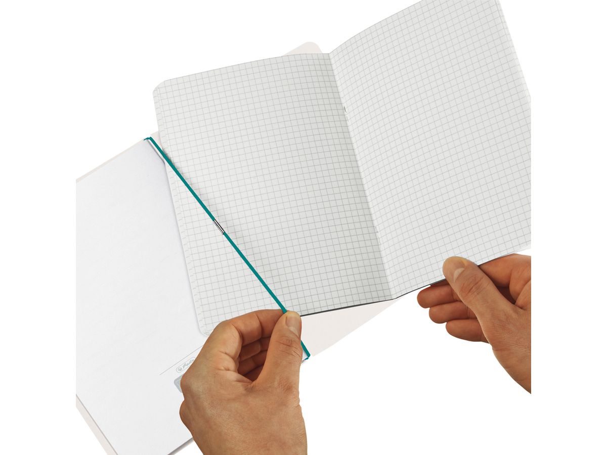 HERLITZ Carnet de notes My Book 50033645 A4 gREENline vague 80f.quad. (4008110260068)