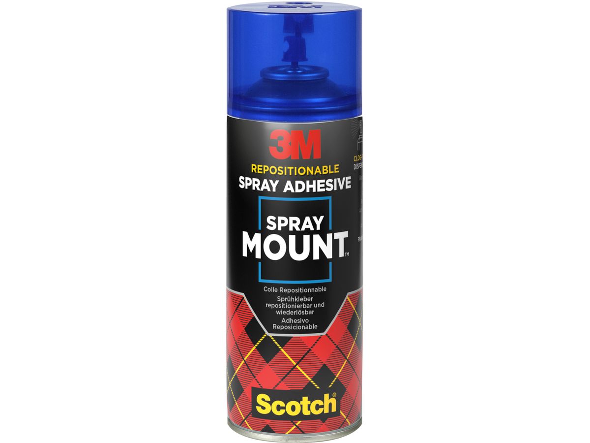 SCOTCH Spray Mount 400ml SM/400 Colles aérosol (5900422002710)