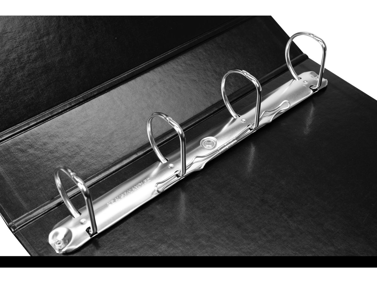 BIELLA Zeigebuch Creative XL#2 7cm 44344502U schwarz, 4-Ring A4 (7611365331192)