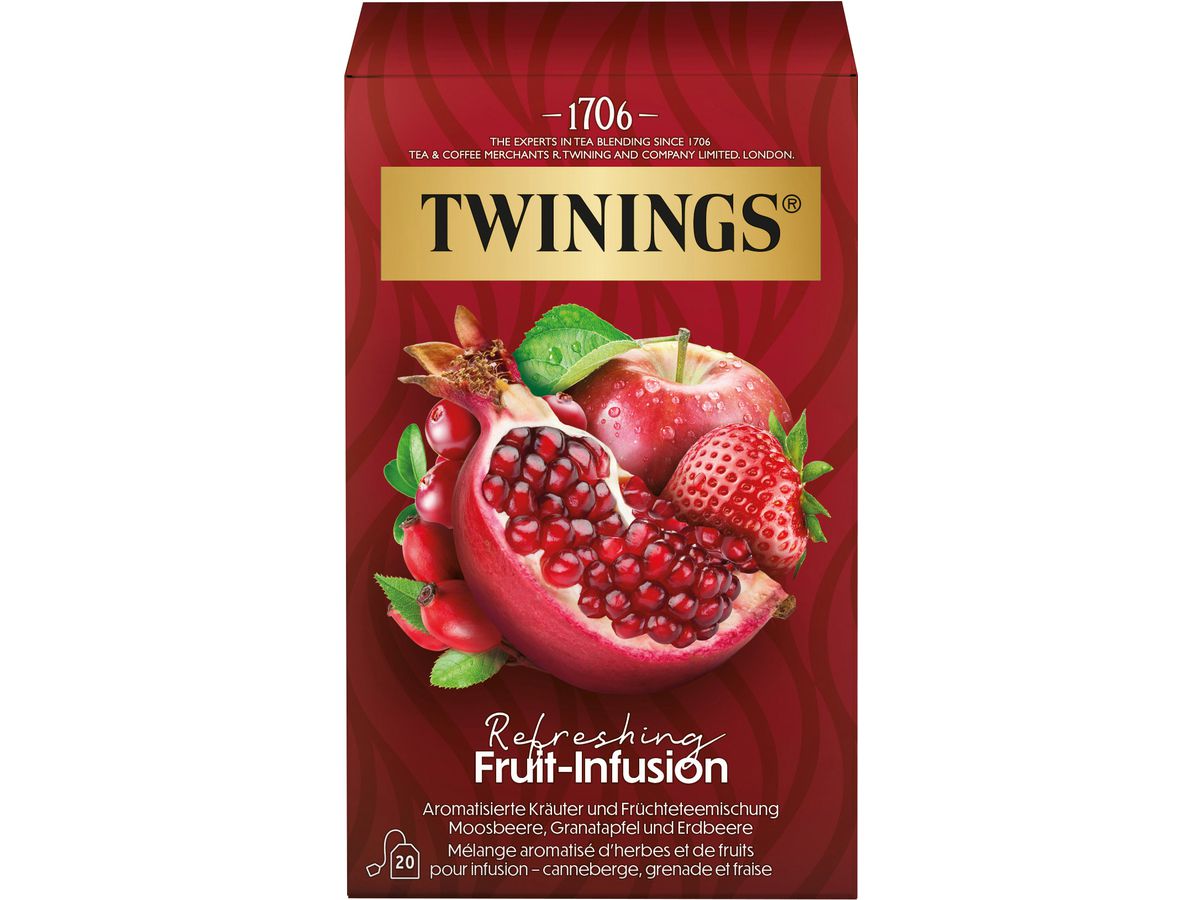 TWININGS Refreshing Früchte Tee 100017251 Beutel 2g, 20 Stk. (0070177231859)