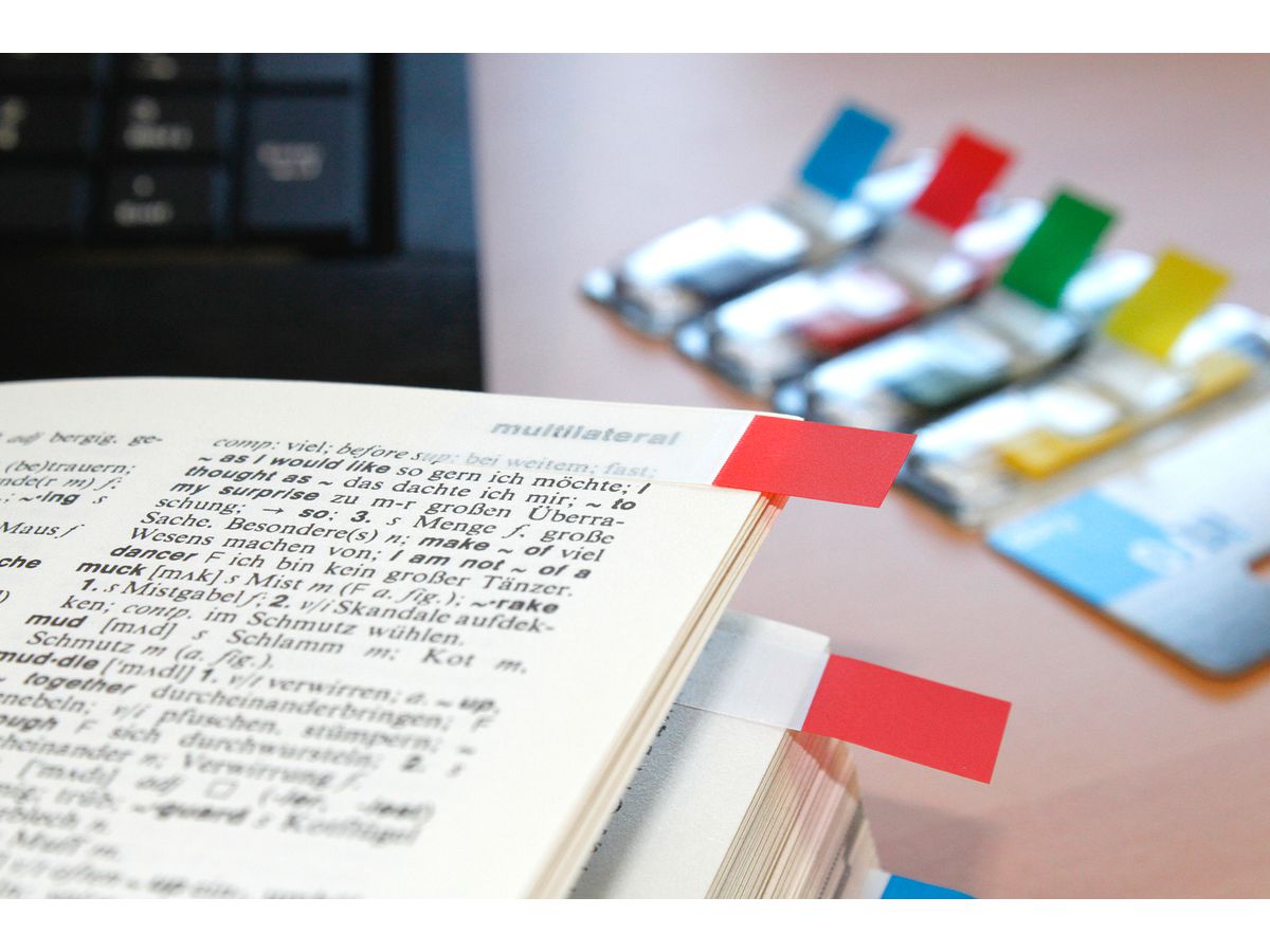 INFO Page Marker 5670-00 trasp. 20x50mm, 4x40 fogli (4011169670009)