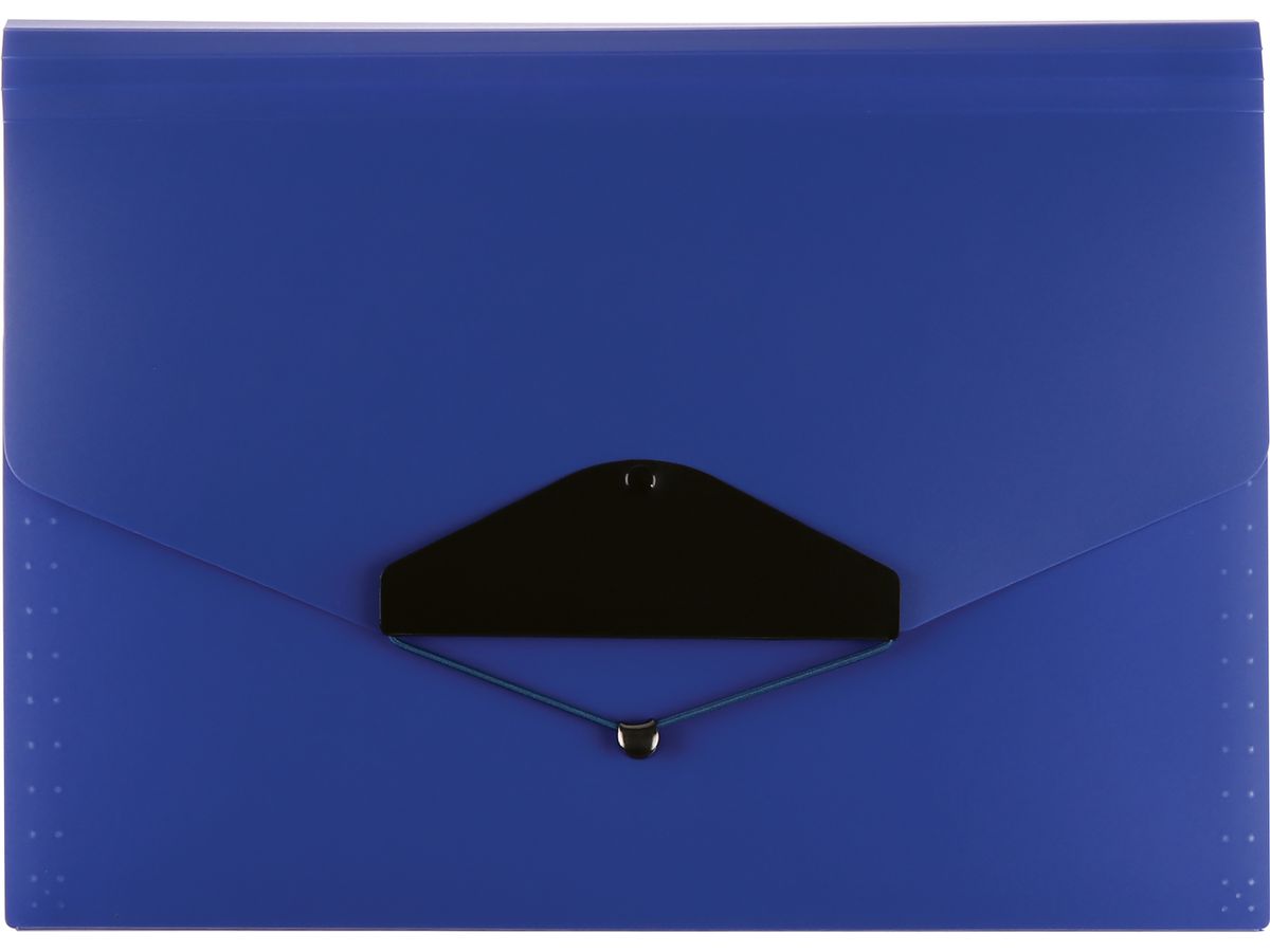 BÜROLINE Dossier à compartiments A4 663291 bleu 12 compart. (7612532020529)