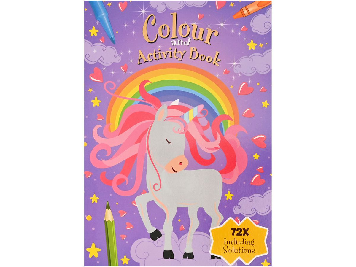 ROOST Aktivitäten- und Malbuch A4 B903 assortiert (8711851090301)