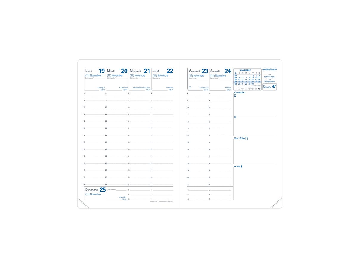 QUO-VADIS Ersatzinhalt+ Randonnee 2026 003014Q 1W/2S Impala/Club FR 9x12.5cm (3371010119622)