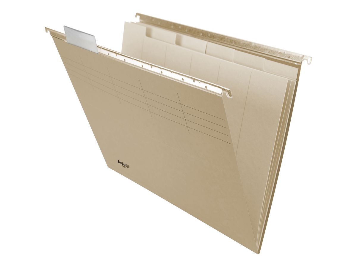 BIELLA Register-Hängemappen-Set A4 27143025U beige 32x25cm 10 Stück (7611365301317)