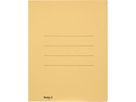 BIELLA Einlagemappe A4 25040020U gelb 240g/m2 (7611365216581)