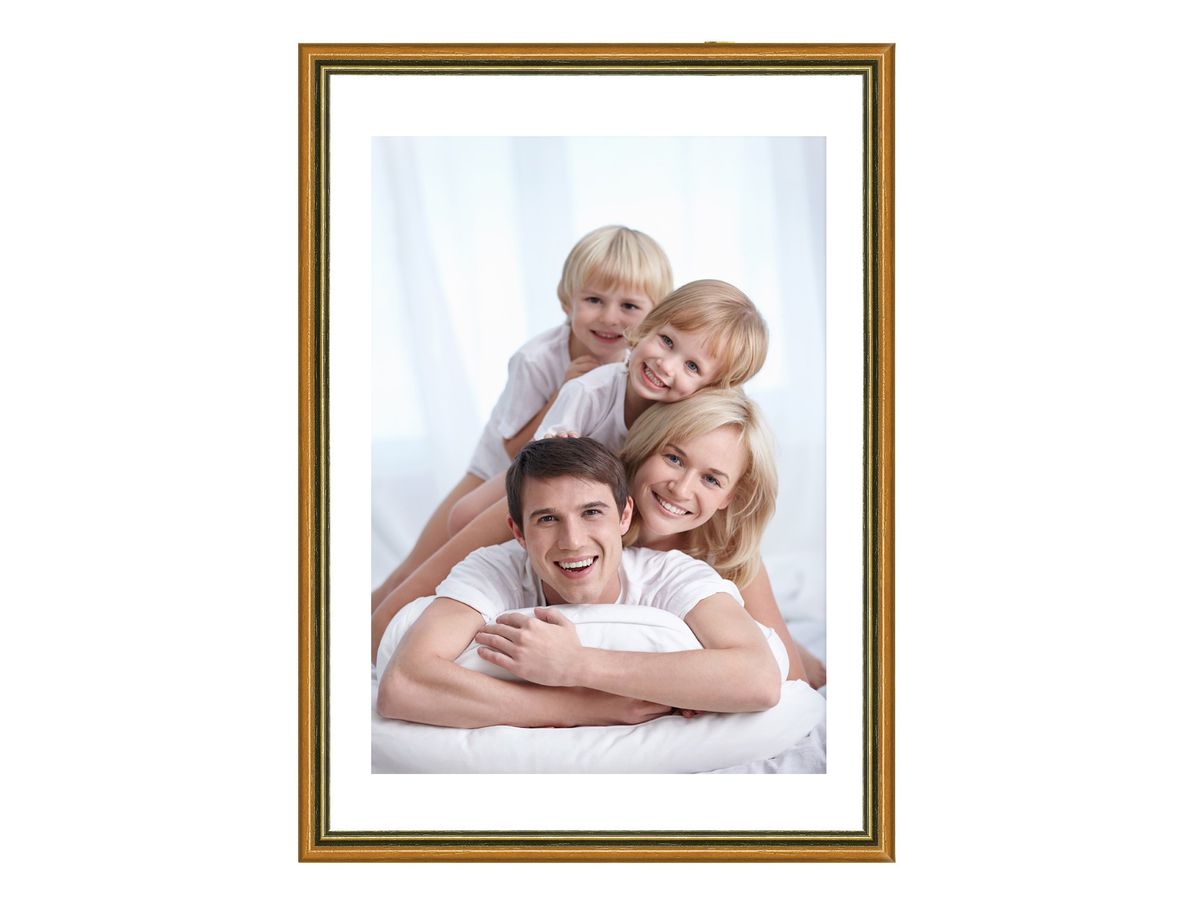 DEBEX Wechselrahmen 9x13cm 600403-90X13 Holz gold (7611195732121)