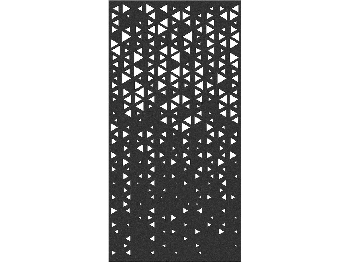 SUONO Divisorio XL 120x240x1.2cm 1211.X12.2603 CURTAIN, TRIANGLE, ne. 2 pezzi (7640439763454)