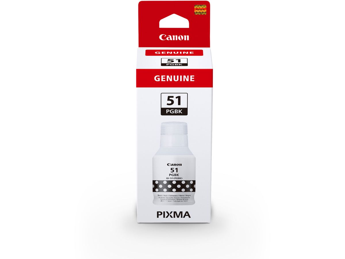 CANON Bouteille d'encre noir GI-51PGBK PIXMA G2520/G2560 170ml (4549292169546)