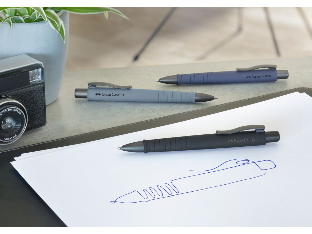 FABER-CASTELL Kugelschreiber Poly Ball XB 241189 navy blue (6933256643445)