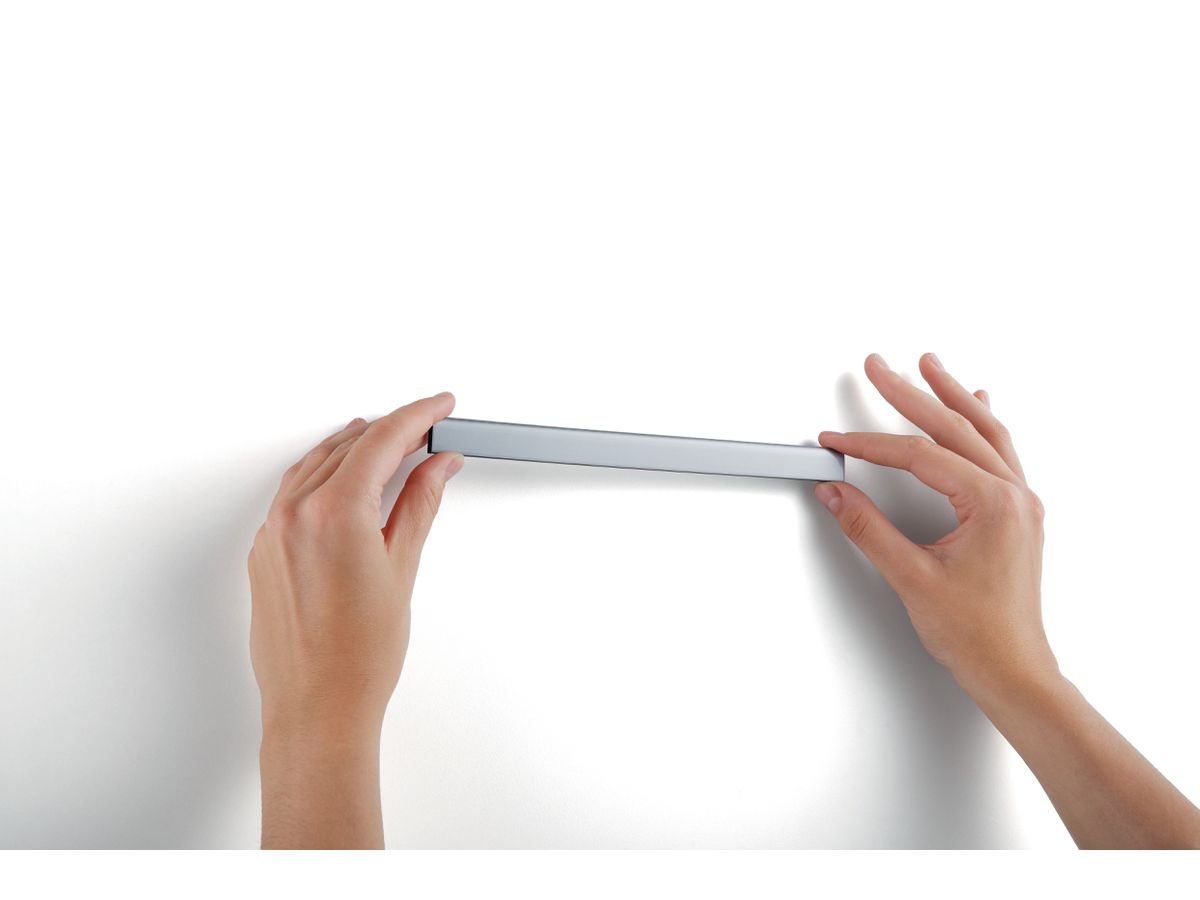 DURABLE DURAFIX Rail 210mm 470623 metallic silver 5 pcs. (4005546992020)