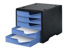 STYRO Styroswingbox 275-8430.629 sz/cornflower 5 Schubladen (7612176086356)