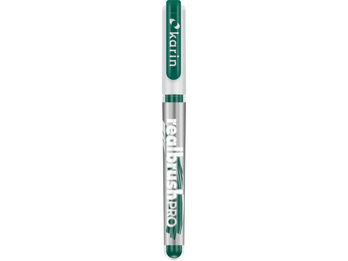 KARIN Real Brush Pen Pro 0.4mm 31Z228 Sattes Grün (5904446030865)